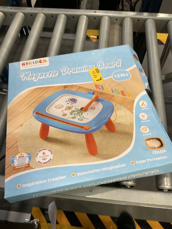 Photo 1 of Kikidex Magnetic Drawing Board - Toddler Learning Toy (Soft Pink)