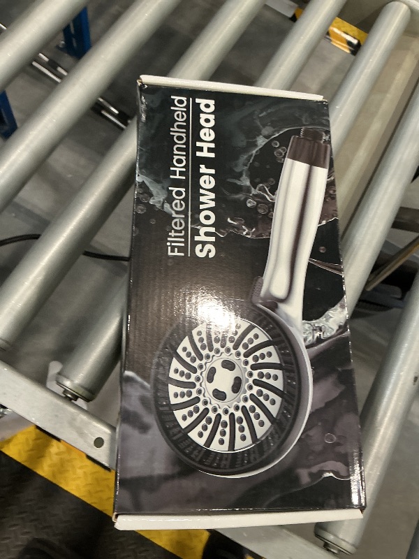 Photo 1 of PWERAN Filtered Handheld Shower Head - Black