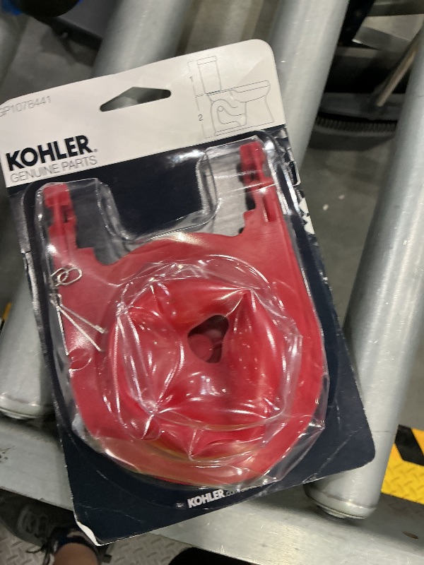Photo 1 of Kohler Class 5 Toilet Flapper - Red