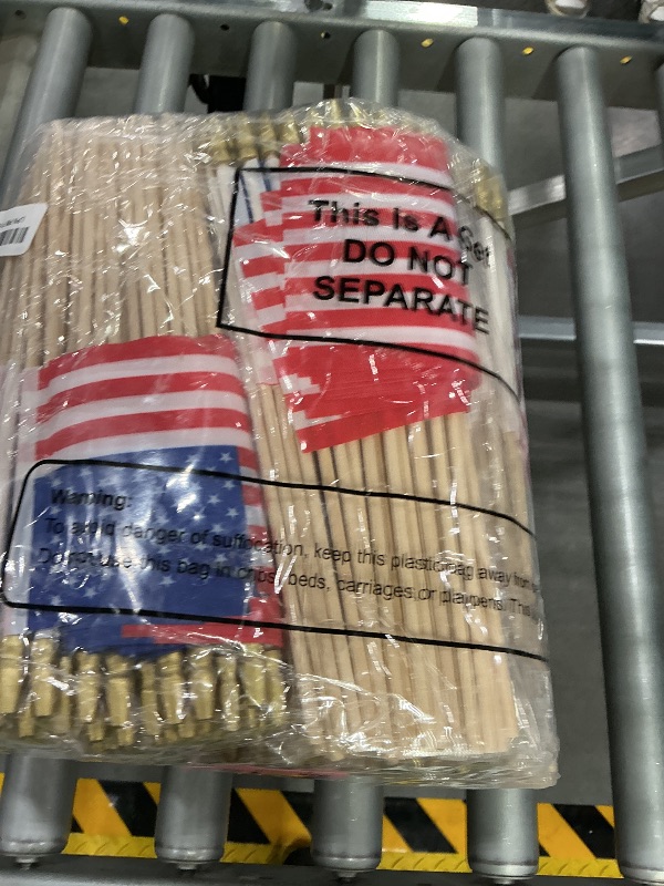Photo 1 of Batiyeer Small American Flags on Stick
