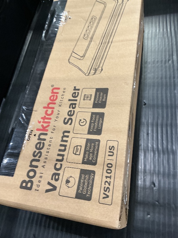 Photo 1 of Bonsenkitchen Vacuum Sealer Machine, Multiple Modes For Meal Prep,Silver