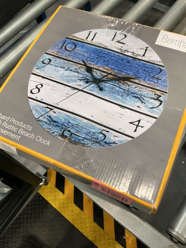 Photo 1 of Bernhard Products 12" Beach Wall Clock