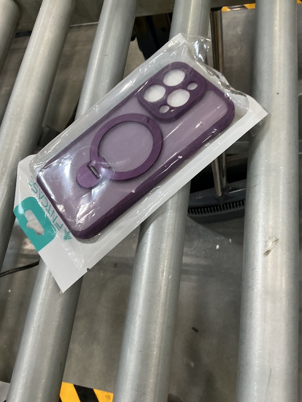 Photo 1 of FNTCASE iPhone 14 Pro Case (Purple)