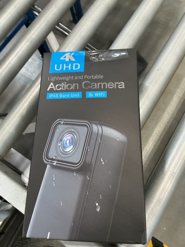 Photo 1 of 4k Mini Body Camera with WiFi 64g, Waterproof Action Camera with 1.47" Screen, Wearable Thumb Cameras, Magnetic Mount, 123° Wide Angle Hands-Free POV Recording for Tiktok, Vlogging, Motorcycle