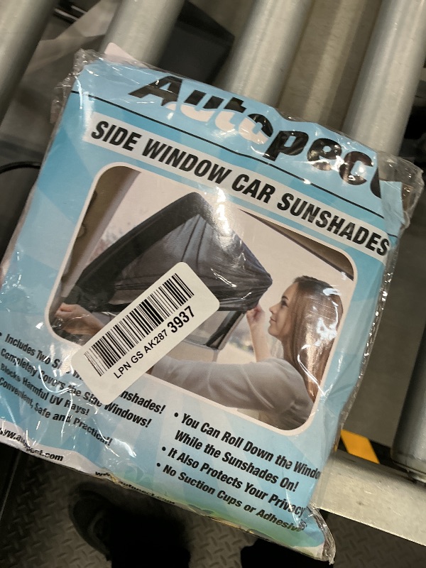 Photo 1 of Autopect Side Window Sunshade Sock Screen-Shade (Pack of 2)