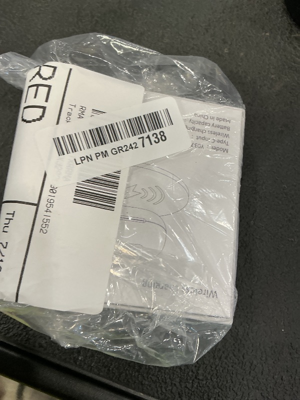 Photo 1 of Jinstyles Replacement Charging Case Compatible with Powerbeats Pro 2: Wireless Charger Case with Bluetooth Pairing Button, 600mAh Battery, USB-C Charging Cable Included