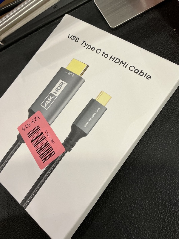 Photo 1 of SWITCHFLUX USB C to HDMI Cable 6Ft