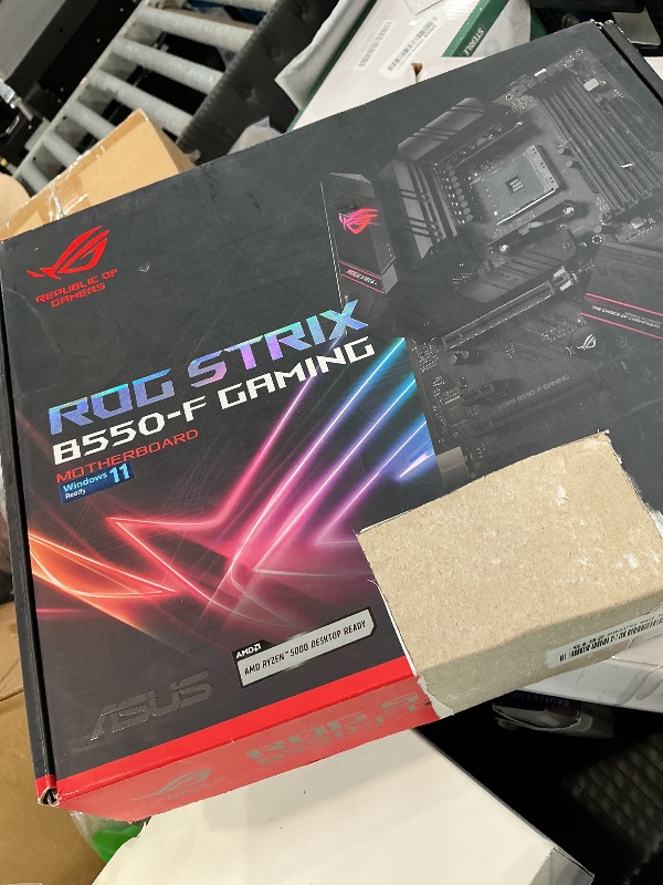 Photo 1 of ASUS ROG Strix B550-F Gaming Motherboard