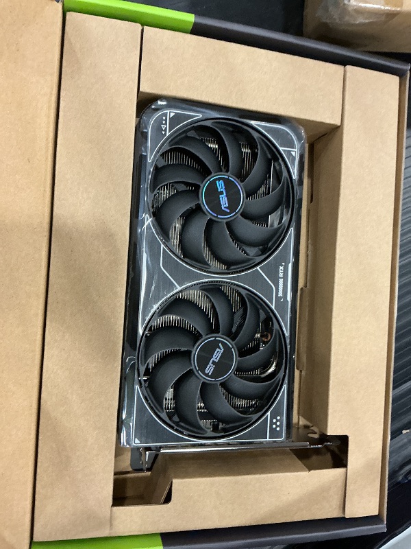 Photo 1 of ASUS Dual GeForce RTX 4060 V2 OC 8GB GDDR6 Graphics Card