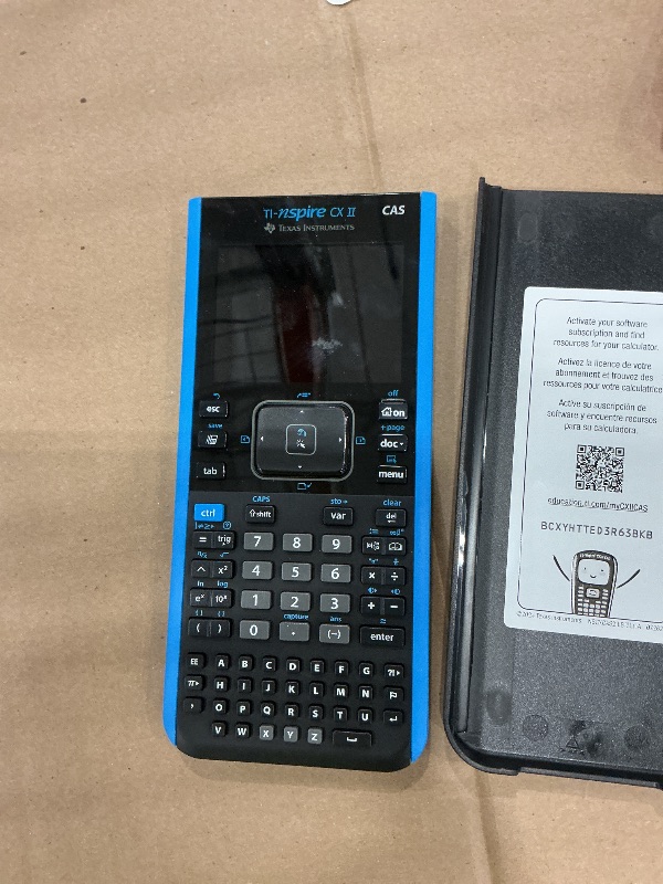 Photo 1 of Texas Instruments TI-Nspire CX II CAS Graphing Calculator