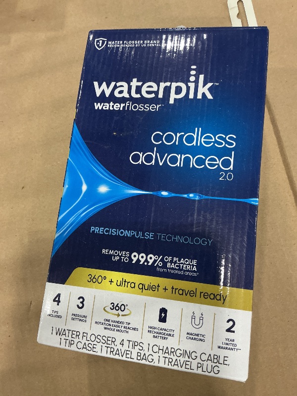 Photo 1 of Waterpik Cordless Advanced Water Flosser
