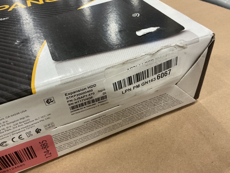 Photo 1 of Seagate Expansion 20TB External Hard Drive