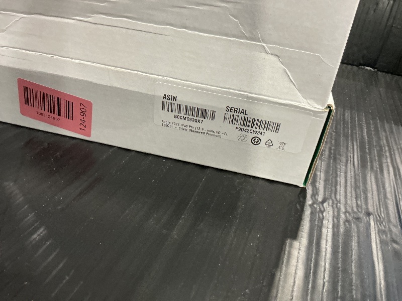 Photo 1 of ******LOCKED******Apple iPad Pro 12.9" (6th Gen, Wi-Fi, 128GB) - Silver