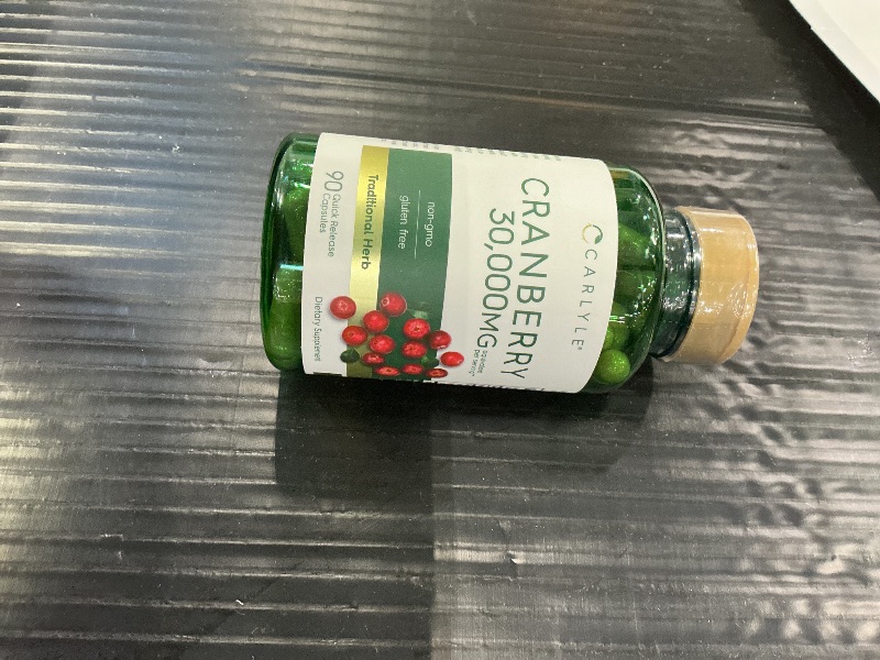 Photo 1 of Carlyle Cranberry Supplement, 90 Capsules
