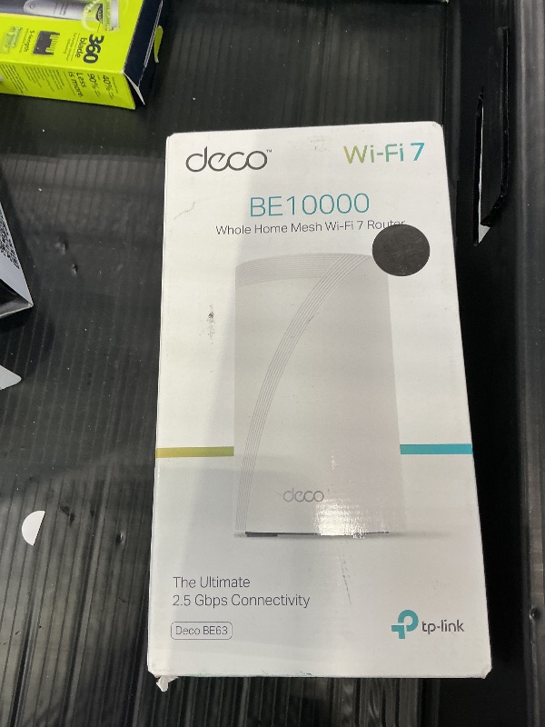 Photo 1 of TP-Link Deco BE10000 WiFi 7 Mesh Router