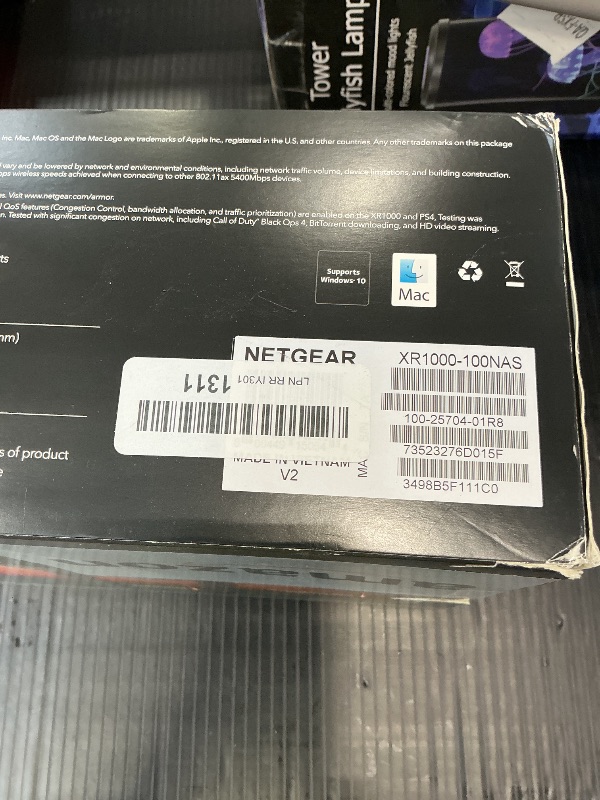 Photo 1 of NETGEAR Nighthawk XR1000 WiFi 6 Gaming Router