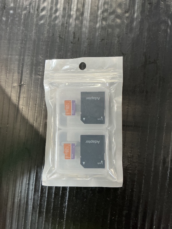 Photo 1 of gzpddu 128GB MicroSD Card with Adapter (2-Pack)