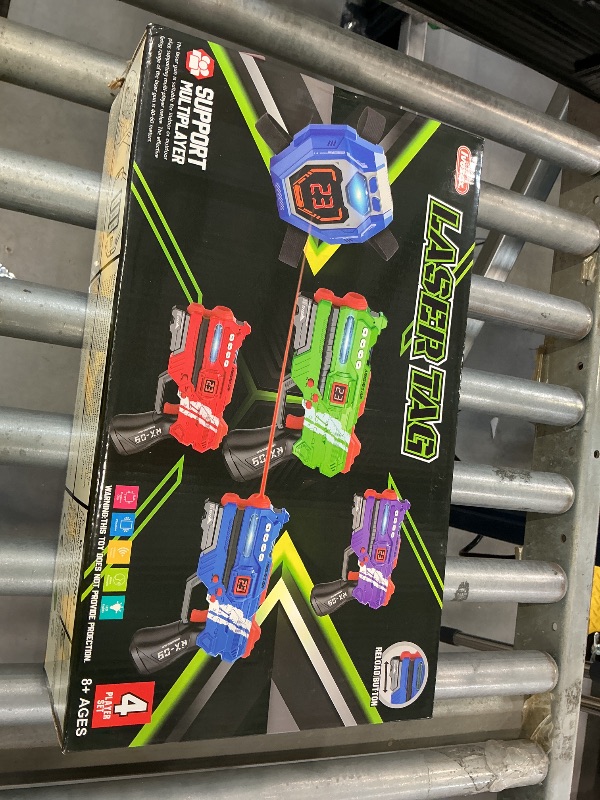 Photo 1 of IVOXEX Laser Tag Guns Set (4-Pack) with Vests