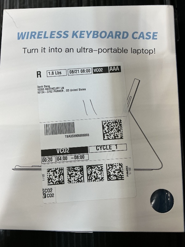 Photo 1 of Harvopu Keyboard Case for iPad 11th/10th Gen
