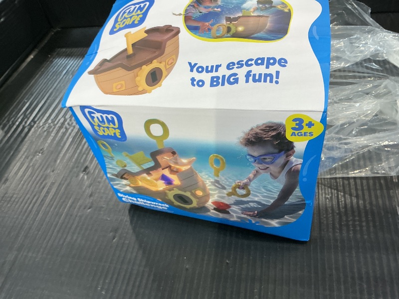 Photo 1 of Funscape Kids Pool Diving Toy, Large Treasure Pirate Ship Water Dive Games