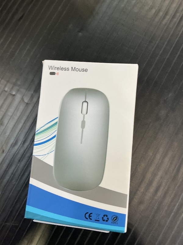 Photo 1 of Afaartcci Rechargeable Wireless Mouse, Silent Bluetooth, 2.4G