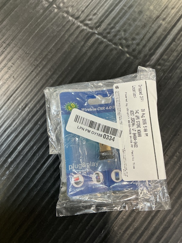 Photo 1 of Bluetooth Adapter,CSR4.0 Mini USB Bluetooth Adapter Wiress Dongles Receiver for Mouse Keyboard Headset,etc.