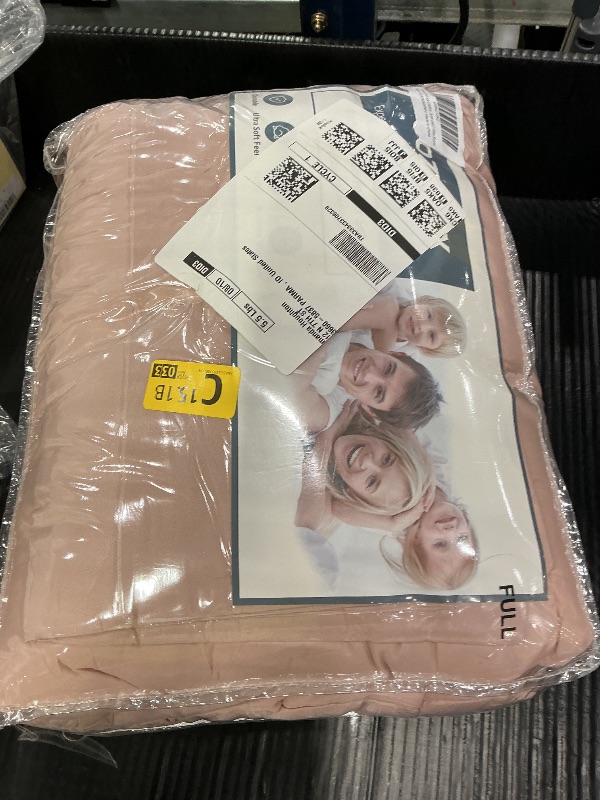 Photo 1 of CozyLux Full Size Comforter Set - Dusty Pink