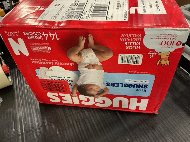 Photo 1 of Huggies Little Snugglers Newborn Diapers, 144 Count
