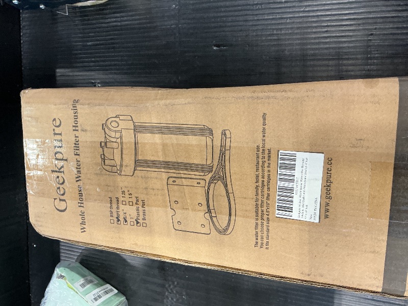 Photo 1 of Geekpure 10-Inch Whole House Water Filter Housing
