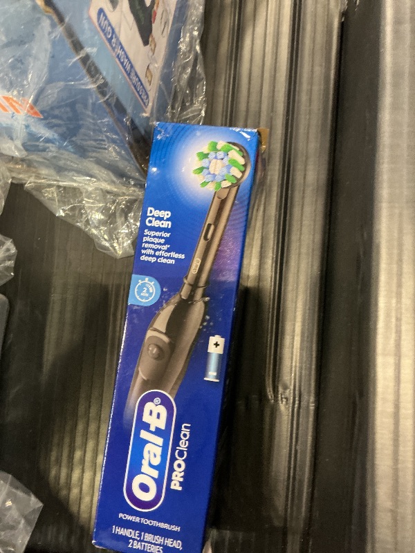 Photo 1 of Oral-B Pro 100 CrossAction Battery Toothbrush, Black