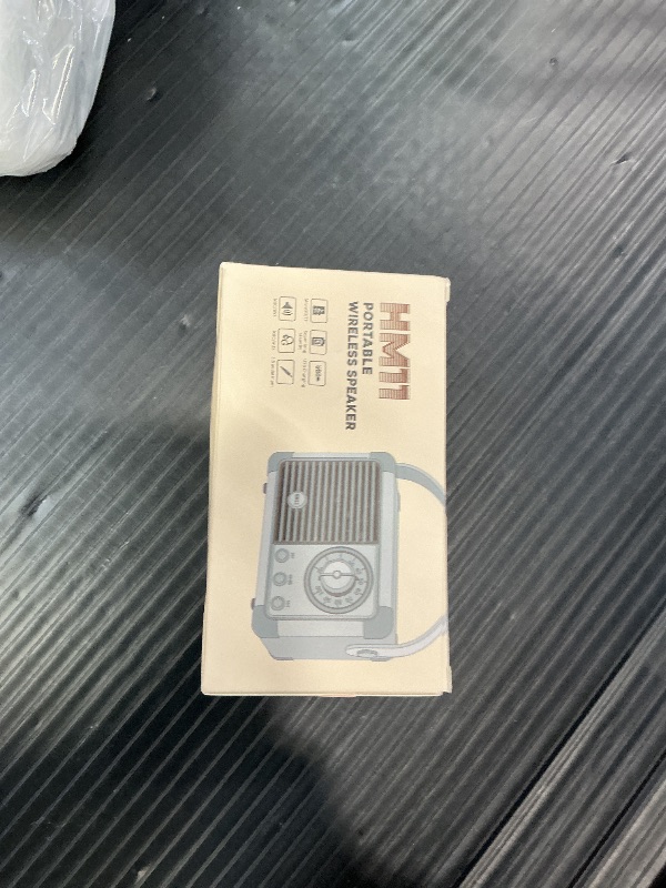 Photo 1 of QUEQIMU Retro Bluetooth Speaker, Wireless Mini Portable