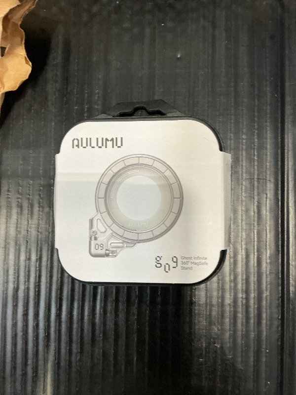 Photo 1 of Aulumu G09 Ghost Infinite 360° Magnetic Ring Grip | MagSafe Compatible | Frosted Transparent PC | Stable Dual-Sided Magnetic Attachment | Includes Handle Ring Phone Holder - Ghost Transparent