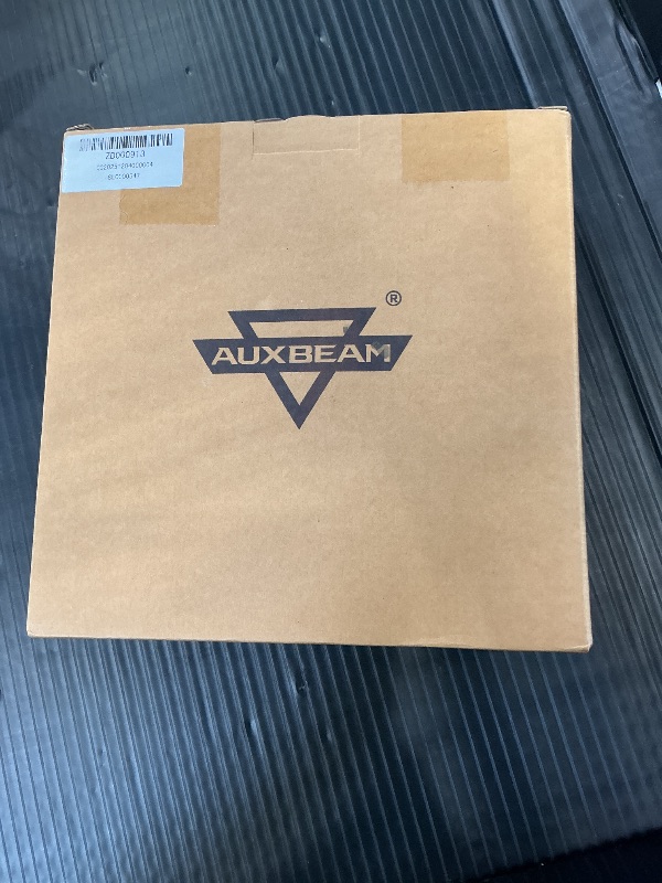 Photo 1 of Auxbeam 9-Inch Deep Amber Driving Light Covers (2-Pack)