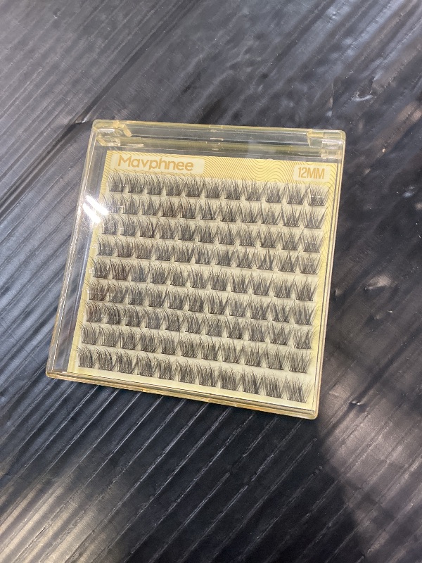 Photo 1 of 12MM Lash Clusters Short Natural Eyelash Cluster 3D Fluffing Individual Lashes CC-Curly Cluster Eyelash Extensions 99Pcs Wispy Cluster Lashes for Daily Wear