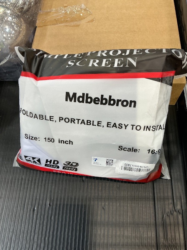 Photo 1 of Mdbebbron 150-inch Projection Screen