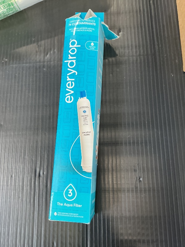 View 2 of everydrop by Whirlpool Ice & Water Refrigerator Filter 3, Aqua, EDR3RXD1