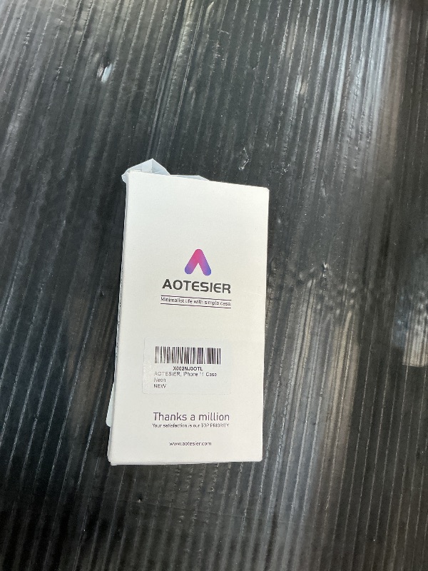 Photo 1 of AOTESIER iPhone 11 Case, Neon Silicone