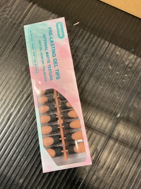 Photo 1 of Misssix Long Square Gel Fake Nails