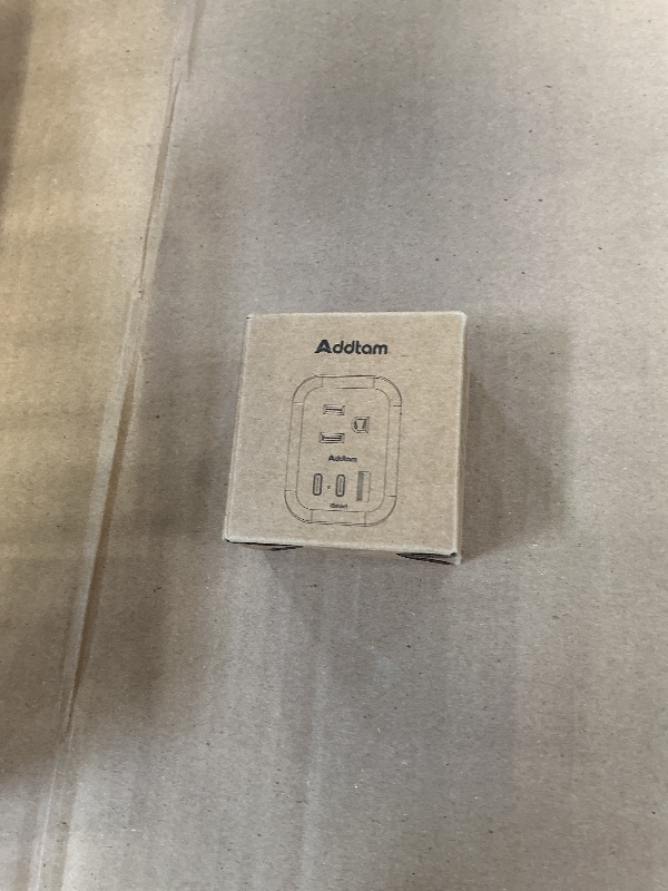 Photo 1 of Addtam US to UK Travel Plug Adapter, 3 Outlets, 3 USB Ports