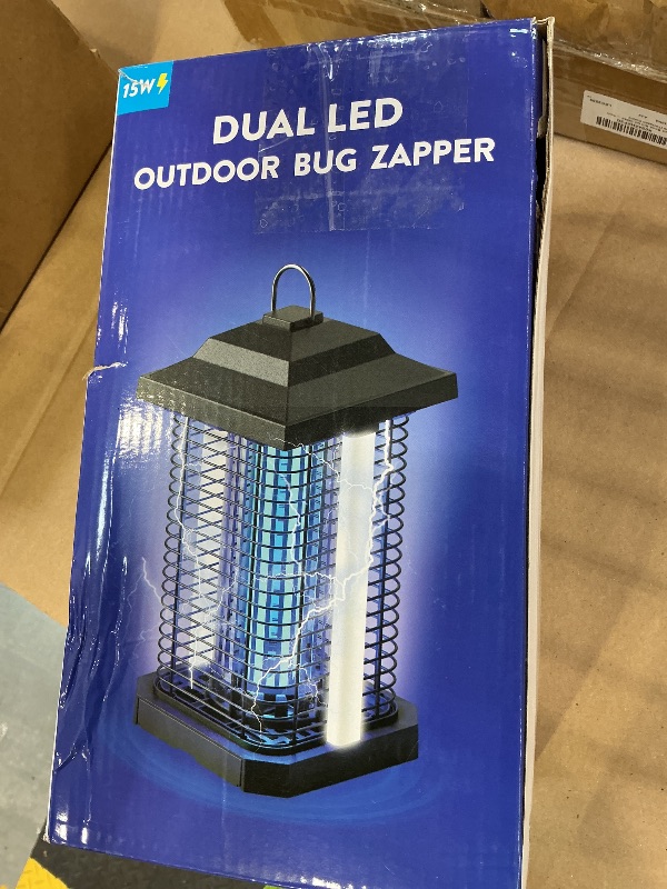 Photo 1 of AVAXO Bug Zapper Outdoor UV & LED Lamps, 1/2 Acre Coverage, 4200V, IPX4