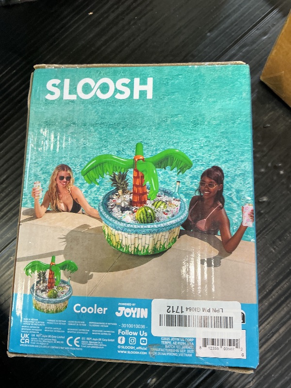 Photo 1 of JOYIN 28” Inflatable Palm Tree Cooler, Luau Hawaiian Tropical Beach Themed Party Decorations, Blow Up Palm Trees Cooler Outdoor Party Supplies, Kids Adults Birthday Party Décor