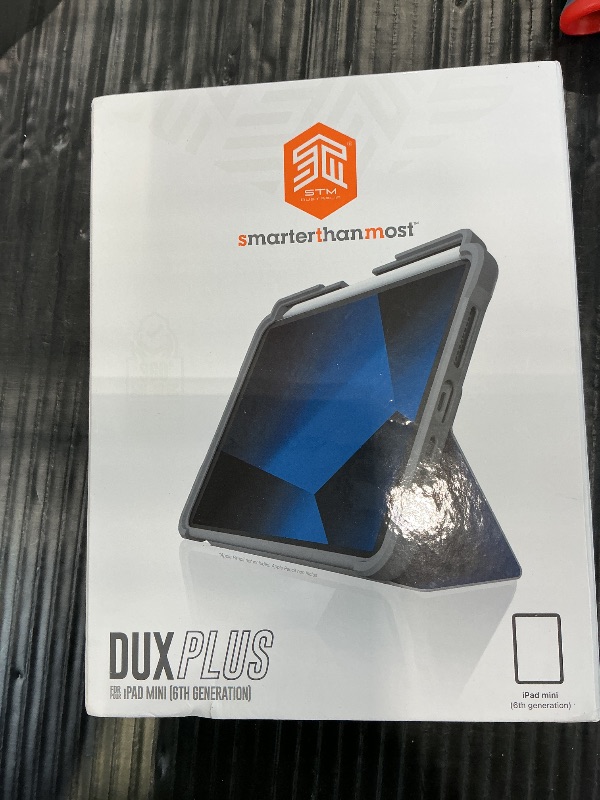 Photo 1 of STM Dux Plus Rugged Case for iPad mini 6th Gen