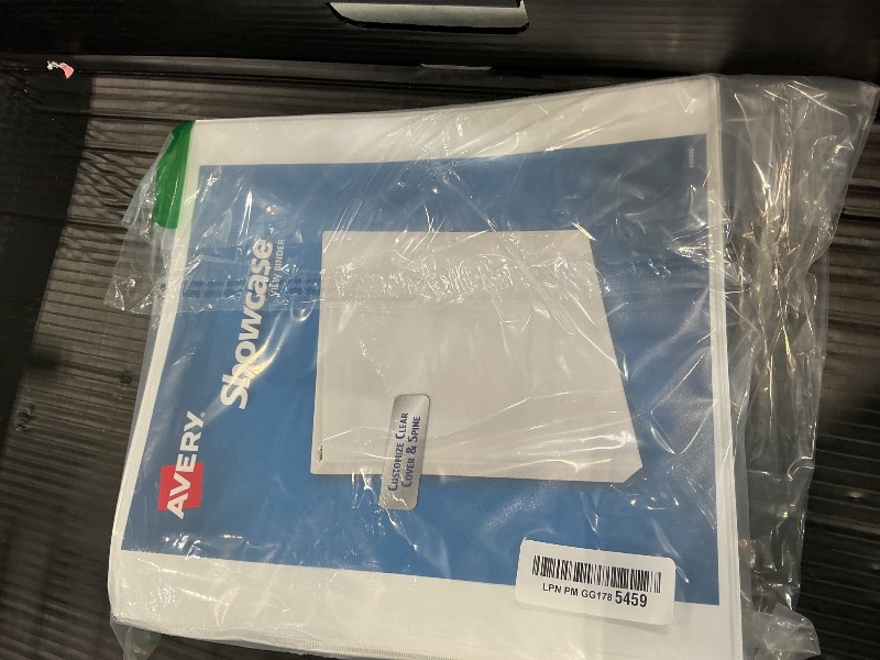 Photo 1 of Avery 2" Standard View Round Ring Binder, 530 Sheets, White