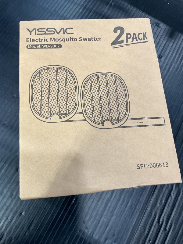 Photo 1 of YISSVIC Foldable Electric Fly Swatter Bug Zapper