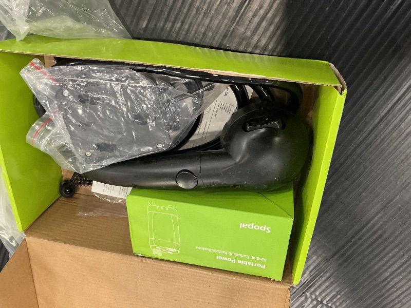 Photo 1 of Spopal Portable Camping Shower, Grey, 6000mAh Rechargeable