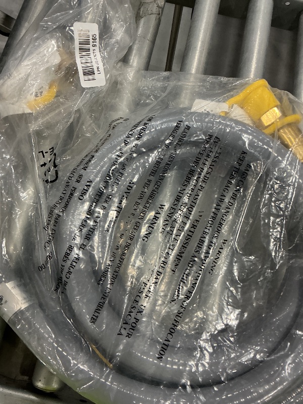 Photo 1 of onlyfire 12 Ft Natural Gas Hose - 3/4" ID with Quick Connect