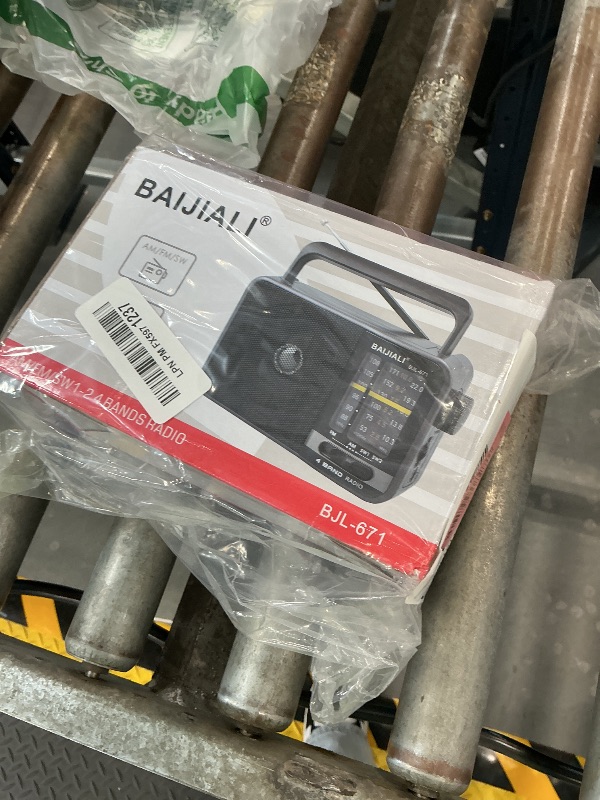 Photo 1 of BAIJIALI Portable AM/FM Shortwave Transistor Radio