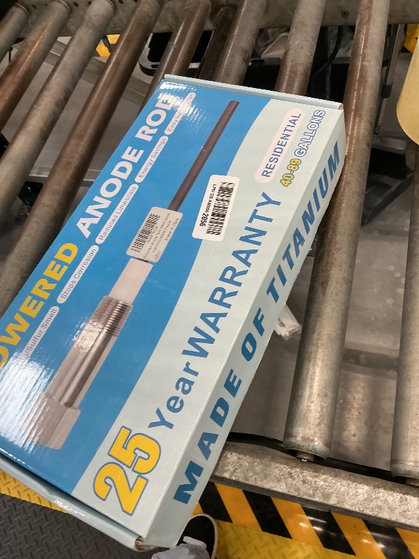 Photo 1 of Powered Anode Rod (With Green Light) for Water Heater, 24-Hour Egg/Sulfur Smell Elimination, Stops Corrosion and Reduces Limescale, Titanium Electric Anode Rod for 40-89 Gallon Tanks, 25-Year Warranty