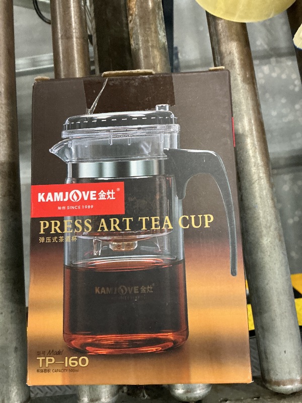 Photo 1 of Kamjove Glass Tea Pot 500ML