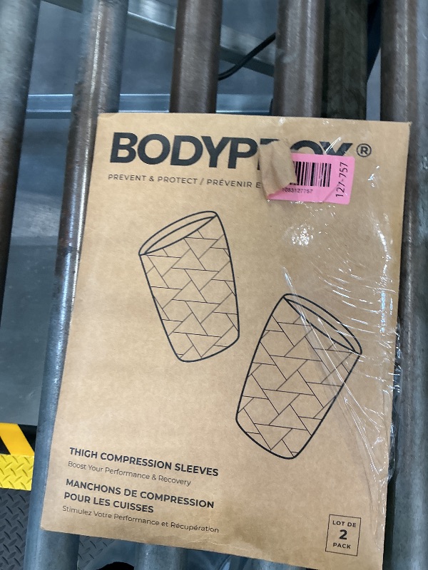 Photo 1 of BODYPROX Thigh Compression Sleeve (1 Pair), Hamstring Compression Sleeve for Men and Women (X-Small)687939101161
